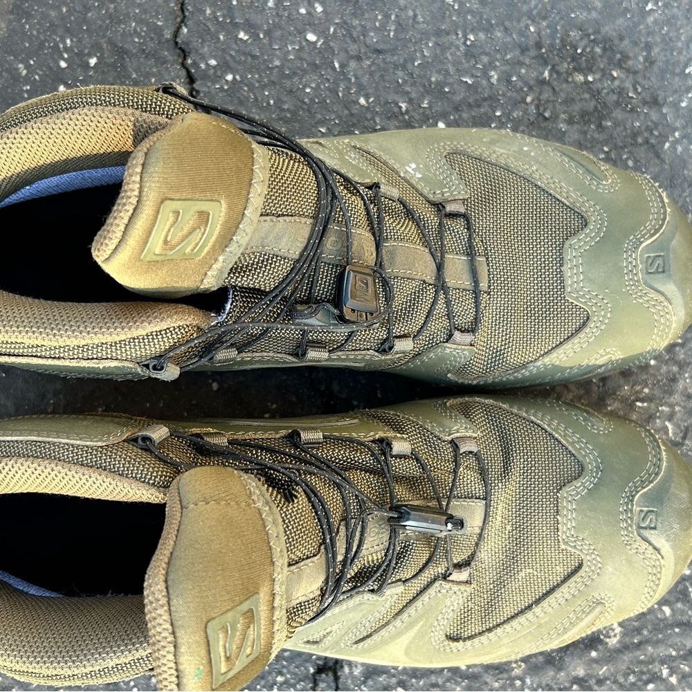 Salomon Men's Khaki Hiking Boots